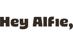 Hey Alfie logo