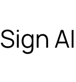 Sign AI logo