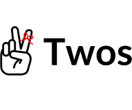 Twos ✌️ logo