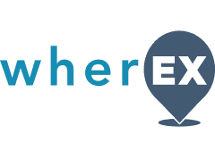 wherEX logo