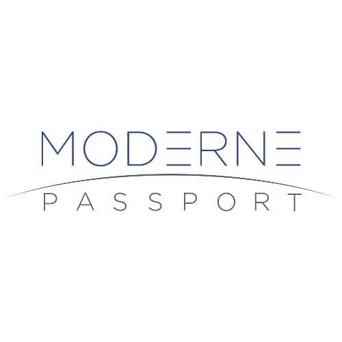 Moderne Passport logo